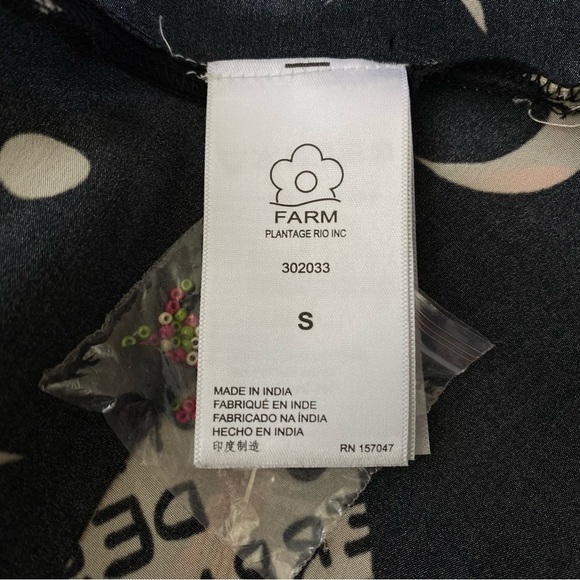 NWT Farm Rio Cerrado Sky Embroidered Maxi Dress - Picture 14 of 15